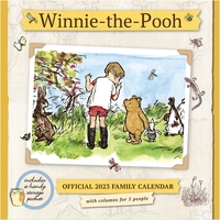 Winnie The Pooh - 2023 familiekalender - Muurkalender - Unisex - meerkleurig