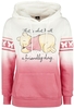 Winnie The Pooh - A Friendly Day - Trui met capuchon - Vrouwen - wit roze