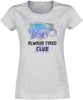 Winnie The Pooh - Always Tired Club - T-shirt - Vrouwen - heather grey