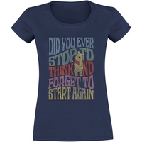 Winnie The Pooh - Did You Ever... - T-shirt - Vrouwen - navy