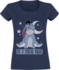 Winnie The Pooh - Not A Morning Person - T-shirt - Vrouwen - navy