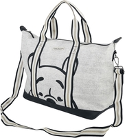 Winnie The Pooh - Shop Till You Drop - Schoudertas - Vrouwen - grijs zwart wit