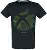 Xbox - Logo - T-shirt - Mannen - zwart