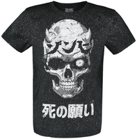 Zombie Makeout Club - Demon Skull - T-shirt - Mannen - zwart