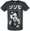 Zombie Makeout Club - Skull Eye - T-shirt - Mannen - zwart