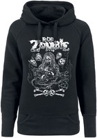 Zombie,  Rob - Crossed 33 - Trui met capuchon - Vrouwen - zwart