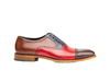 Andrea - Multicolor Deco Leather Men Oxford Wing Brogue