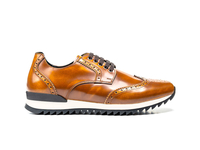 Bacco - Derby running polished tan