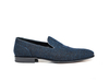 Casanova - Blue Stardust Leather Men Slip On