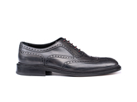 Da Vinci - Grey deco Leather Men Oxford Wing Brogue