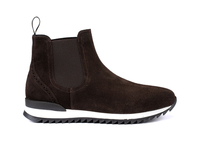 Febo - Chelsea boot running suede coffee