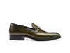 Gianni - Olive Decò Leather Men Horsebit Loafer