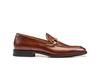 Gianni - Tan Decò Leather Men Horsebit Loafer