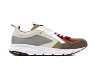 Mercurio - Running suede multicolor brown and Vibram sole