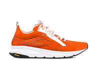 Mercurio - Running suede perforated orange and Vibram sole