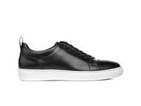 Pietro - Low top black calf leather sneaker