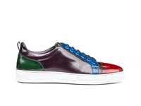 Pietro - Low top sneakers multicolor polished leather