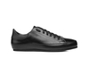 Stanley - Black calf leather Low top sneakers