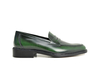 Uliassi - Polished green penny loafer