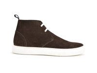 Yuri - Dark brown suede sneaker boot