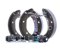 BOSCH Remschijf,  trommelrem FIAT, PEUGEOT, CITROËN 0 204 114 646