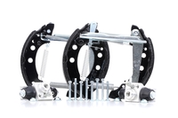 BOSCH Remschijf,  trommelrem VW, AUDI, SEAT 0 204 114 053