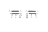 BOSCH Toebehoren,  parkeerremschoen BMW 1 987 475 090 34419064019, 34410005254, 34410304724 34410392464, 34410410825, 34419064019, 34419064497