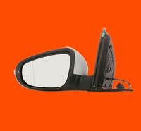 Buitenspiegel Ridex 50O0049 Links Met grondlaag Lakken mogelijk voor elek. spiegelverstelling,  Bol-vormig,  Te verwarmen VOLKSWAGEN: GOLF 6