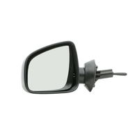 Buitenspiegel Ridex 50O0103 Links Zwart Mechanisch Bol-vormig voor stuur links/rechts DACIA: Sandero I,  Duster SUV,  Logan I MCV