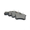 JP GROUP 1163706310 Remblokkenset Achteras Niet geschikt voor slijtage waarschuwingscontact VOLKSWAGEN: GOLF 6,  Polo V Hatchback,  Polo VI