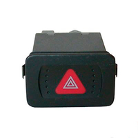 JP GROUP 1196300400 Waarschuwingsknipperlamp schakelaar 7 12 Met ingebouwd relais VOLKSWAGEN: Golf 4,  Golf 4 Variant