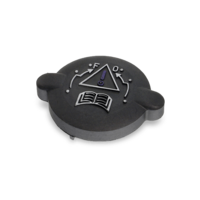 MAHLE ORIGINAL Afsluitdop,  koelmiddelreservoir VW, AUDI, SKODA CRB 96 000S 3B0121321, 3B0121321, 3B0121321