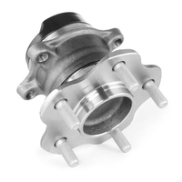 RIDEX 654W0165 Wiellagerset Achteras links en rechts Met wielbevestigingsbout,  Met ingebouwde ABS sensor NISSAN: Qashqai / Qashqai+2 I,  X-Trail