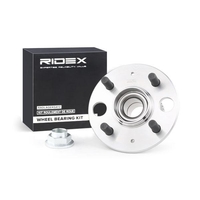 RIDEX 654W0400 Wiellagerset Achteras,  Links,  rechts 139, 0 HONDA: CIVIC 7 Hatchback