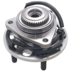 RIDEX 654W0487 Wiellagerset Vooras,  Links,  rechts Met ingebouwde ABS sensor,  Wiellager,  in wielnaaf ge ntegreerd 160 SSANGYONG: Rexton / Rexton 2