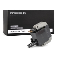 RIDEX 689C0117 Bobine 2 12 Aansluituitvoering conform DIN voor voertuigen met stroomverdeler 108 HONDA: CIVIC 6 Hatchback,  CRX 3