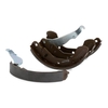 RIDEX 70B0004 Remschoenen Achteras 200 29 Met hefboom,  Zonder wielremcilinder OPEL: Astra F CC,  Corsa C Hatchback,  Kadett E CC