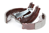RIDEX 70B0006 Remschoenen Achteras 180 32 Met handremhefboom FORD: KA Hatchback,  Escort 6,  FIESTA 4