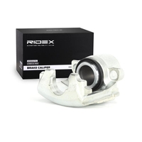 RIDEX 78B0145 Remklauw Gietijzer Vooras links Zonder houder VOLKSWAGEN: up! Hatchback,  Bora Sedan,  Golf 5,  SEAT: Ibiza 4 ST,  Ibiza 4 Sportcoupe