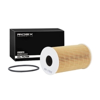 RIDEX 7O0109 Oliefilter Met pakkingen Filter insert BMW: 5 Sedan,  3 Coupe,  3 Cabrio,  PORSCHE: Cayman,  Boxster,  911 Coupe,  VOLKSWAGEN: Transporter 5