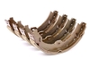 RIDEX Remschoenen MERCEDES-BENZ 70B0343 2214200120, 2214200520, A2214200120 Remschoenen Set, Remschoenset A2214200520
