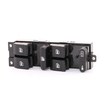 RIDEX Schakelaar,  raamopener VW, SEAT 1761S0012 1J4959857, 1J4959857B, 1J4959857D 1J4959857, 1J4959857B, 1J4959857D