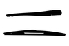 Ruitenwisserarm,  ruitenreiniging Maxgear 39-0201 Achter Met ingebouwde wisserblad,  Met kap PEUGEOT: 206 Hatchback,  206+ Hatchback,  106 II Hatchback