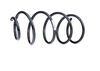 SACHS Chassisveer BMW 998 448 31336767365, 6767365 Veer, Verlagingsveren, Schroefveren, Veren