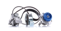 SKF Waterpomp + Distributieriem Set VW, AUDI, SKODA VKMC 01918-1 06A109477A, 06A121011E, 06A121011F Waterpomp+Tandriemen 06A121011G, 06A121011L, 06A121011T