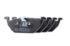 TOMEX brakes Remblokkenset VW, AUDI, SKODA TX 12-10 176698151, 180698151, 190698151 1J0615115, 1J0698151, 1J0698151A, 1J0698151B, 1J0698151C, 1J0698151H