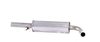 WALKER Middendemper VW, AUDI, SKODA 21575 1J0253209, 1J0253209, 1J0253209E Uitlaat Middendemper 1J0253209F, 1J0253209G, 1J0253209L, 1J0253209M, JZW253209D