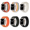 1 pc Bracelet Compatible avec Apple iWatch Apple Watch Ultra 49mm Series 8/7/6/5/4/3/2/1 / SE Bracelet Sport pour iWatch Montre intelligente Sangle Bracelet Nylon Ajustable Respirable Antichoc miniinthebox