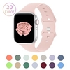 1 pc Bracelet Compatible avec Apple iWatch Series 8 7 6 5 4 3 2 1 SE Bracelet Sport pour iWatch Montre intelligente Sangle Bracelet Silicone souple Imperméable Ajustable Respirable miniinthebox