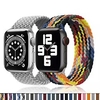 1 pcs Bracelet de montre connectée pour Apple iWatch Series 7 / SE / 6/5/4/3/2/1 38/40/41mm 42/44/45mm Nylon Montre intelligente Sangle Doux Élastique Respirable Bracelet Sport Bracelet tissé miniinthebox